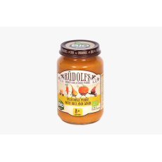 Rudolfs BIO Zelenina s rýží a jehněčím masem 190 g Rudolfs BIO Zelenina s rýží a jehněčím masem 190 g