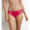 DIM GENEROUS COTTON BIO SLIP - Dámské kalhotky z bio bavlny - červená