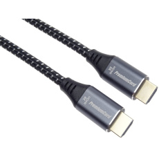 PremiumCord ULTRA HDMI 2.1 High Speed + Ethernet kabel 8K@60Hz,zlacené 1,5m