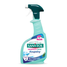 čistič SANYTOL dezinfekce na koupelny sprej 500ml čistič SANYTOL dezinfekce na koupelny sprej 500ml
