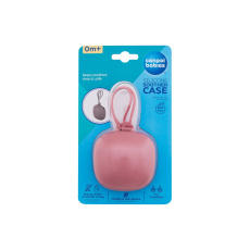 Canpol babies Silicone Soother Case Pink