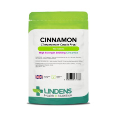 LINDENS Health + Nutrition Skořice 3000 mg, 100 tablet>