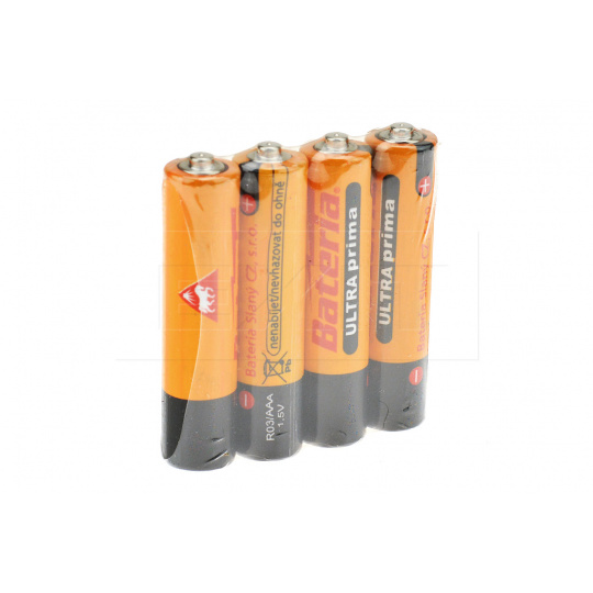 Baterie BATERIA 4ks - 1,5V AAA (R03)
