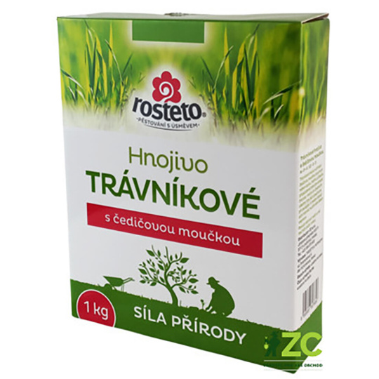 hnojivo ROSTETO s čedičovou moučkou trávníkové 1kg