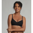 PLAYTEX WIREFREE PADDED BRA - Dámská podprsenka bez kostic - černá
