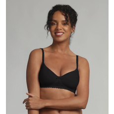 PLAYTEX WIREFREE PADDED BRA - Dámská podprsenka bez kostic - černá PLAYTEX WIREFREE PADDED BRA - Dámská podprsenka bez kostic - černá