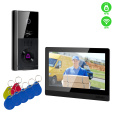 EVOLVEO DoorPhone AHD10, Sada domácího WiFi videotelefonu s ovládáním dveří a RFID, černý 10'' monito