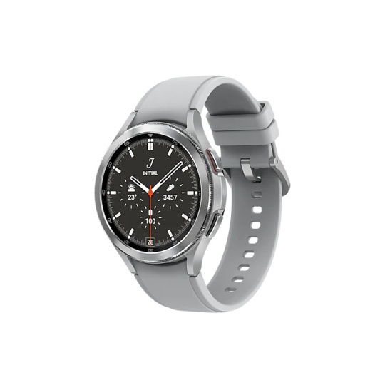 Samsung Galaxy Watch 4 Classic LTE/46mm/Silver/Sport Band/Silver