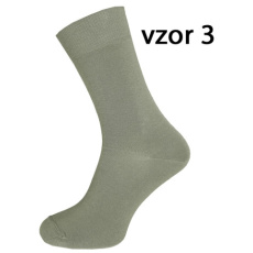 Pánské ponožky 5074 khaki Pánské ponožky 5074 khaki