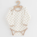 Kojenecké body New Baby Classic II hvězdy béžové