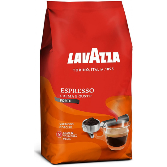 Lavazza Espresso Crema e Gusto Forte zrnková káva 1 kg