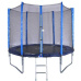 Trampolína Spartan 250 cm se sítí a žebříkem - SET