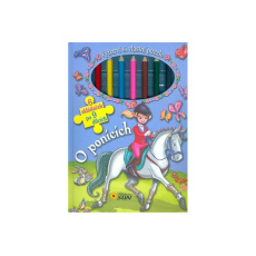 O ponících - Vybarvi si puzzle O ponících - Vybarvi si puzzle