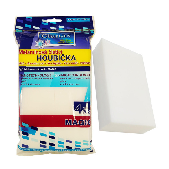 houbička NANO 10x6x2,5cm melamin (4ks)