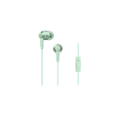 Pioneer SE-C3T stylová špuntová sluchátka, mikrofon zelená
