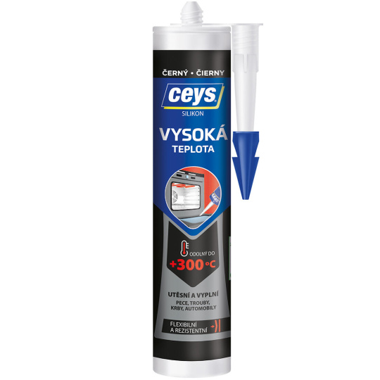 silikon vysoká teplota 280ml ČER CEYS