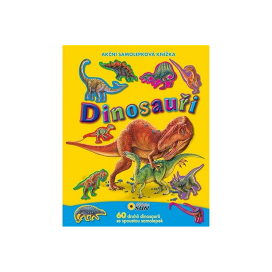 Dinosauři - akční samolepková knížka