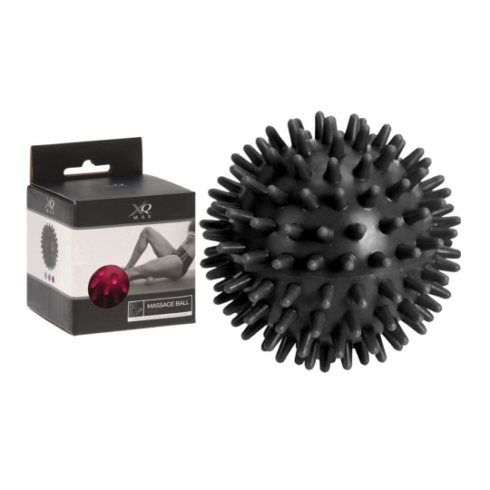 Masážní míček Hedgehog ježek 7cm , černý