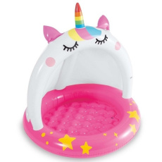 Dětský bazének INTEX 58438 CATICORN BABY POOL 102x102 cm