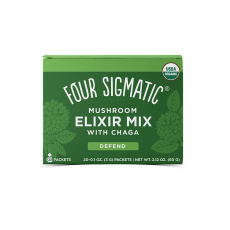 Chaga Mushroom Elixir Mix BIO, prášek 20 sáčků Four Sigmatic