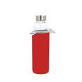 Yoko Design skleněná láhev v neopr. pouzdru 500 ml, červená