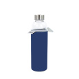 Yoko Design skleněná láhev v neopr. pouzdru 500 ml, modrá