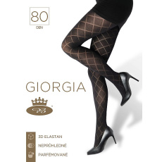 punčochové kalhoty vzorované Giorgia 80 DEN