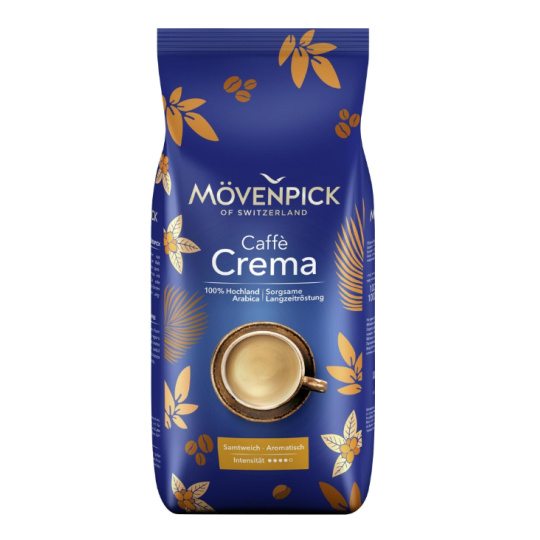 Movenpick Café Crema zrnková káva 1 kg