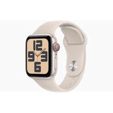 Apple Watch SE Cell/40mm/Starlight/Sport Band/Starlight/-M/L