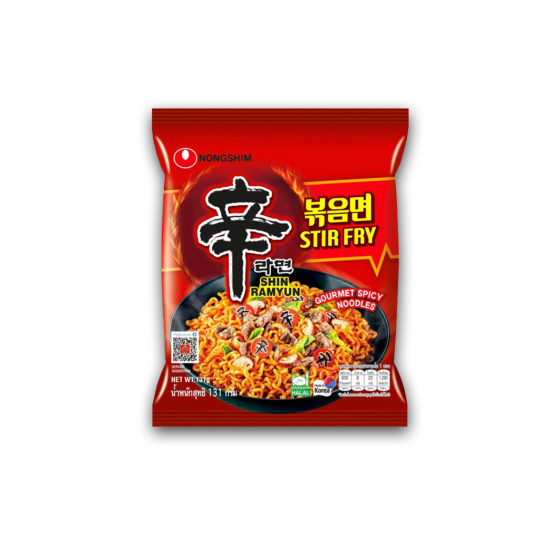 Pikantní smažené instantní nudle Nongshim Shin Ramyun, 131 g
