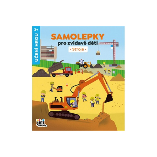 Stroje - Samolepky pro zvídavé děti