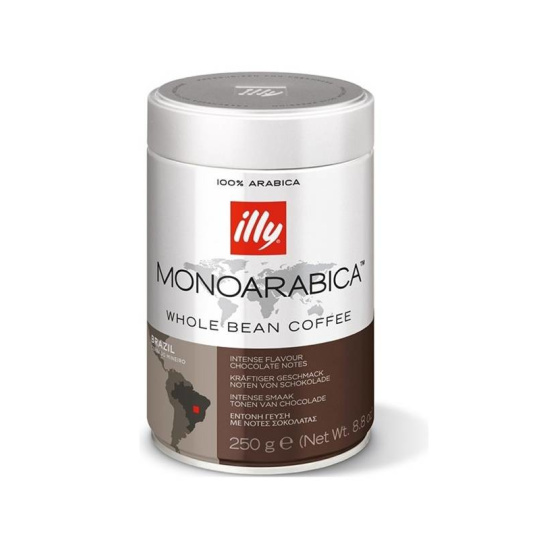 Illy Monoarabica Brazil zrnková káva 250 g