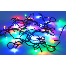Vnitřní Vánoční LED osvětlení - Barevné 50 LED