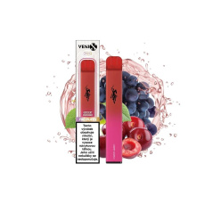 VENIX PRO Cherry Grape 18 mg 700 potáhnutí VENIX PRO Cherry Grape 18 mg 700 potáhnutí
