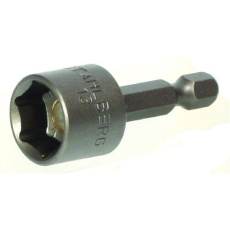 adaptér 1/4" 10mm, magnetický 6hr. (5ks)