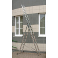 žebřík Al un. 3d. 9př. 2,43/5,29m VHR T 3x9 nosnost 150kg ELKOP