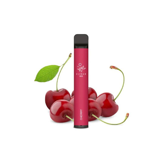 ELF BAR 600 jednorázová e-cigareta 550 mAh Cherry 10mg 1 ks