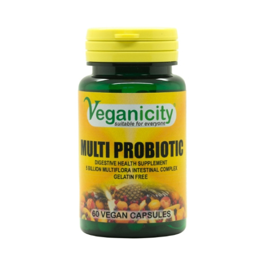 Veganicity Multi probiotic - komplex probiotik, 60 vegan kapslí>