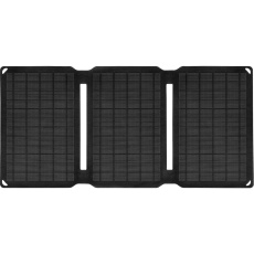 Sandberg Solar Charger 21W 2xUSB, solární nabíječka, černá