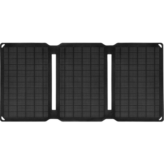 Sandberg Solar Charger 21W 2xUSB, solární nabíječka, černá