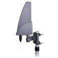 EVOLVEO Shark, aktivní venkovní anténa DAB+/DVB-T2, filtr LTE,4G,5G