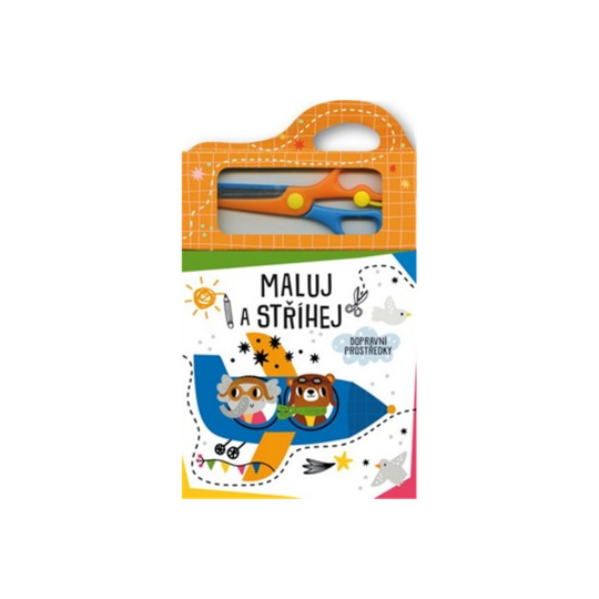 Maluj a stříhej Dopravní prostředky