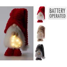 dekorace SKŘÍTEK 65cm LED mix
