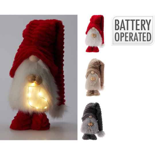 dekorace SKŘÍTEK 65cm LED mix