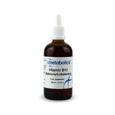 Metabolics Tekutý vitamín B12 (Adenosylcobalamin), vegan kapky 100 ml>