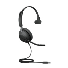 Jabra Evolve2 40 SE/Mono/USB/Drát/MS/Černá