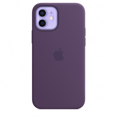 iPhone 12|12Pro Silicone Case wth MagSafe Amethyst