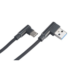 AKASA - USB 2.0 typ A na typ C kabel - 1 m