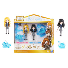 Harry Potter Sada Lenka a Cho s patrony - Magické figurky 7 cm