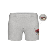 Dětské boxerky DET6 hasiči šedá Dětské boxerky DET6 hasiči šedá